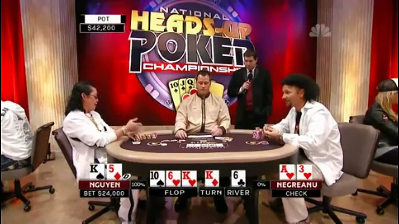 Heads Up Poker - Daniel Negreanu and Scotty Nguyen