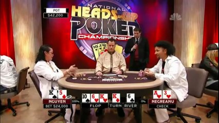 Heads Up Poker - Daniel Negreanu and Scotty Nguyen