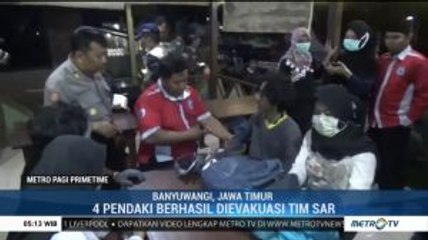 Terjebak Karhutla di Gunung Ranti, Empat Pendaki Berhasil Dievakuasi
