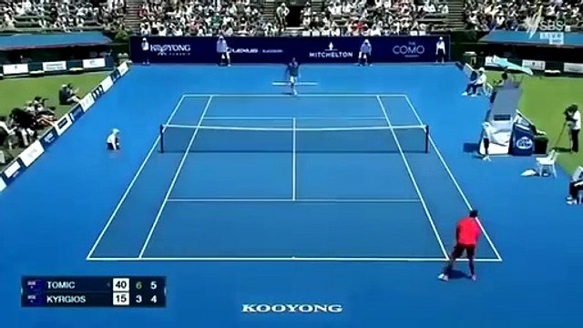 Así fue la jugada de tenis que dejó al juez de silla sin palabras