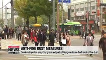 First preliminary fine dust reduction measures enforced in Seoul metropolitan areas