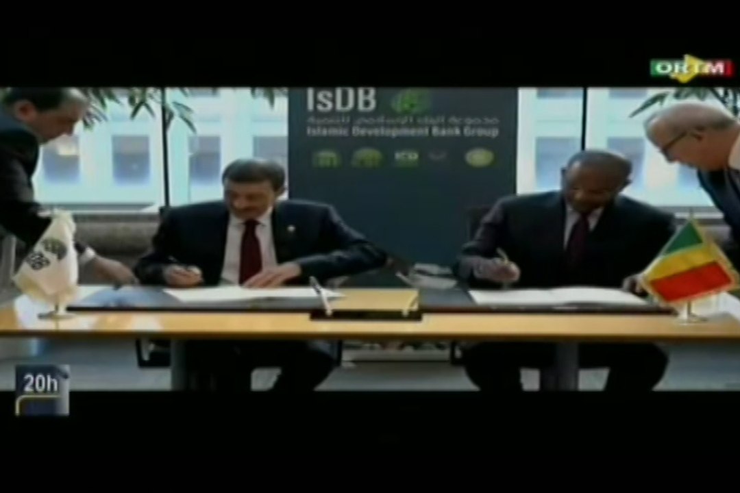 ORTM/Signature d'accord pour les victimes des inondations de Bamako   suivie de la Réunion entre le Premier ministre et les acteurs de la Banque Mondiale à Washington