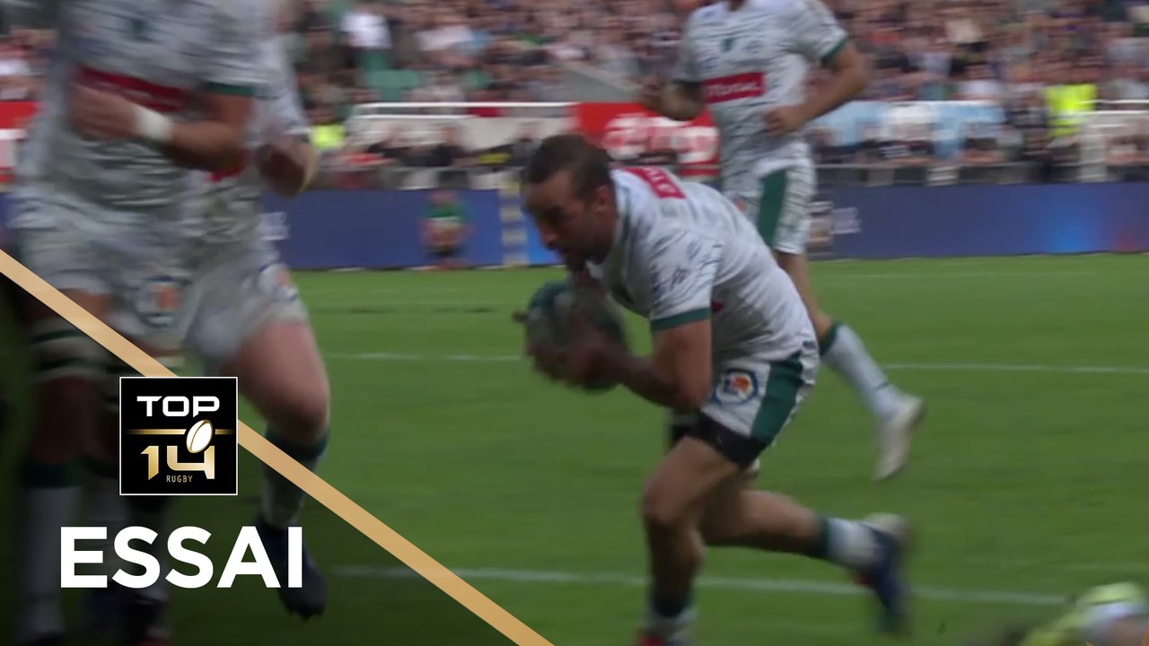 TOP 14 - Essai Samuel MARQUES (SP) - Pau - Castres  - J8 - Saison 2019/2020
