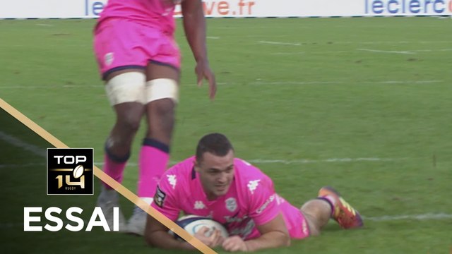 TOP 14 - Essai Julien DELBOUIS (SFP) - Agen - Paris - J8 - Saison 2019/2020