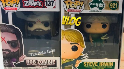 Steve Irwin Crocodile Hunter ,Rob Zombie,Dagonball Z,My Hero Academia More Funko Pop Toy Hunting Vlog