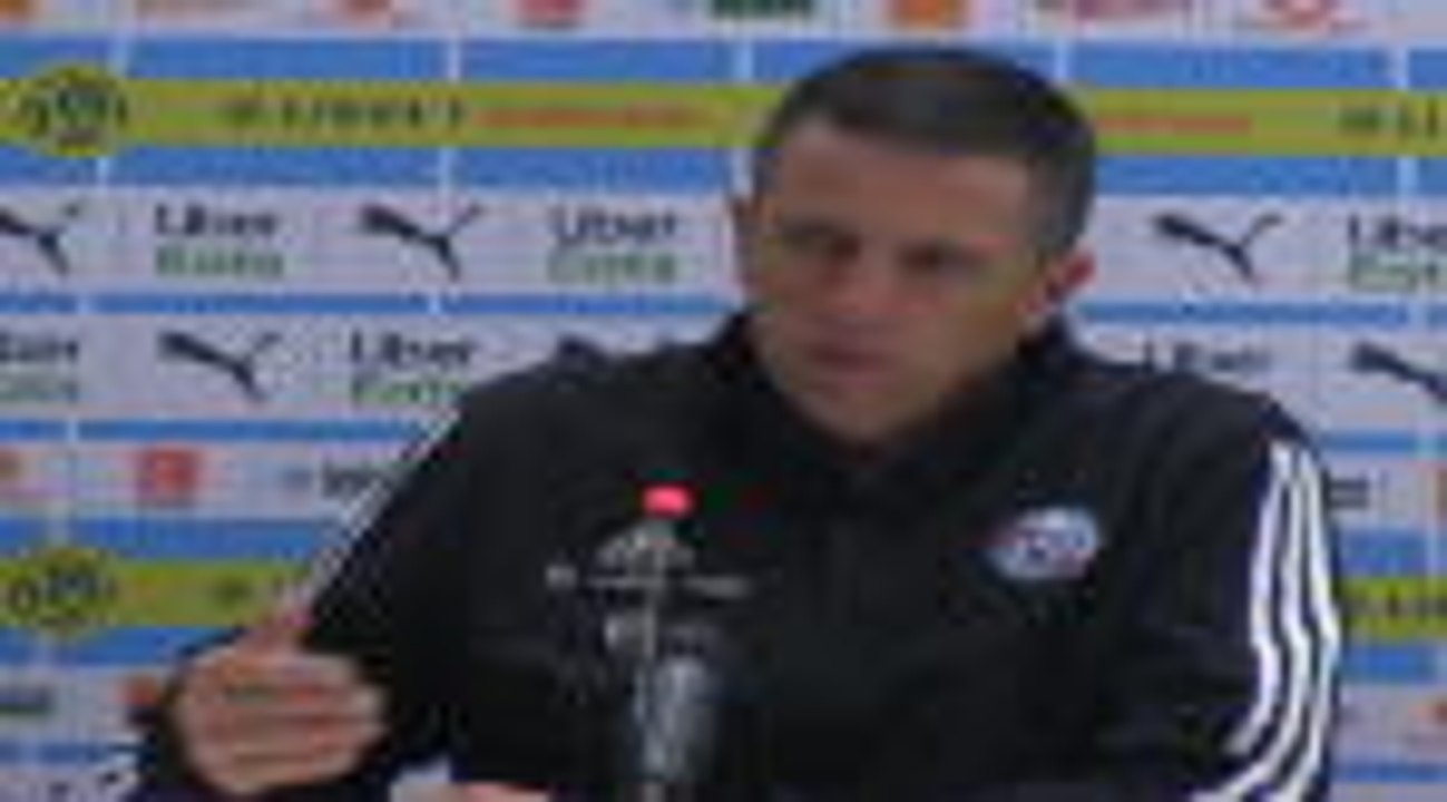 10e j. - Laurey : "Etre dernier ou 19e à la 10e journée, c'est anecdotique"