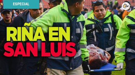 Riña en el estadio 'Alfonso Lastras'