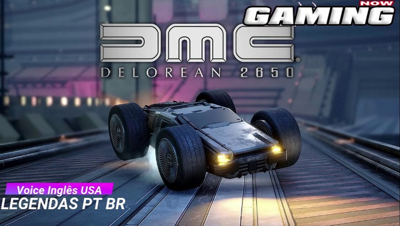 GRIP: Combat Racing - Delorean  launch Trailer / GRIP: Corrida de Combate - Delorean Trailer de lançamento