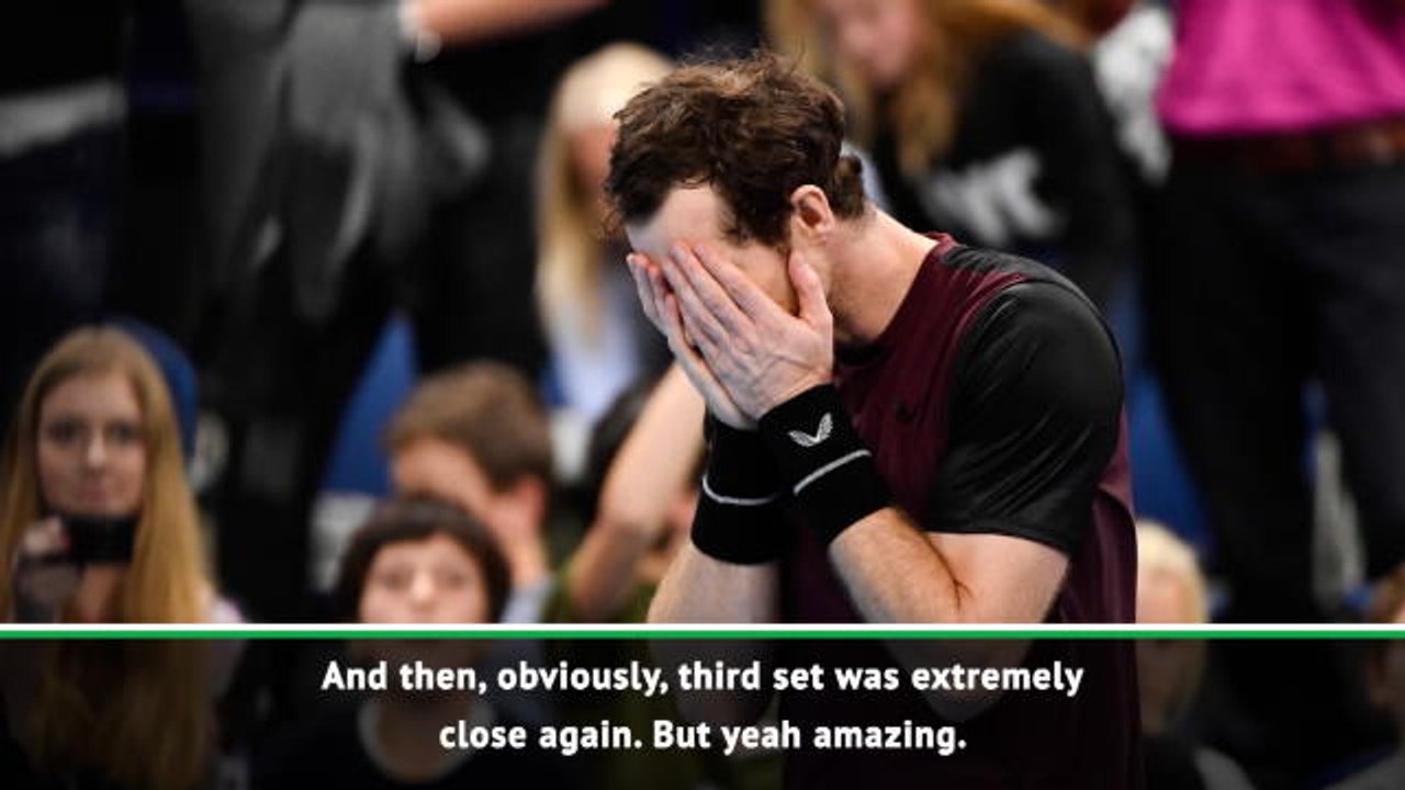 CLEAN: Murray revels in return to winning ways on ATP tour