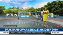 Prakiraan Cuaca, Senin 21 Oktober 2019