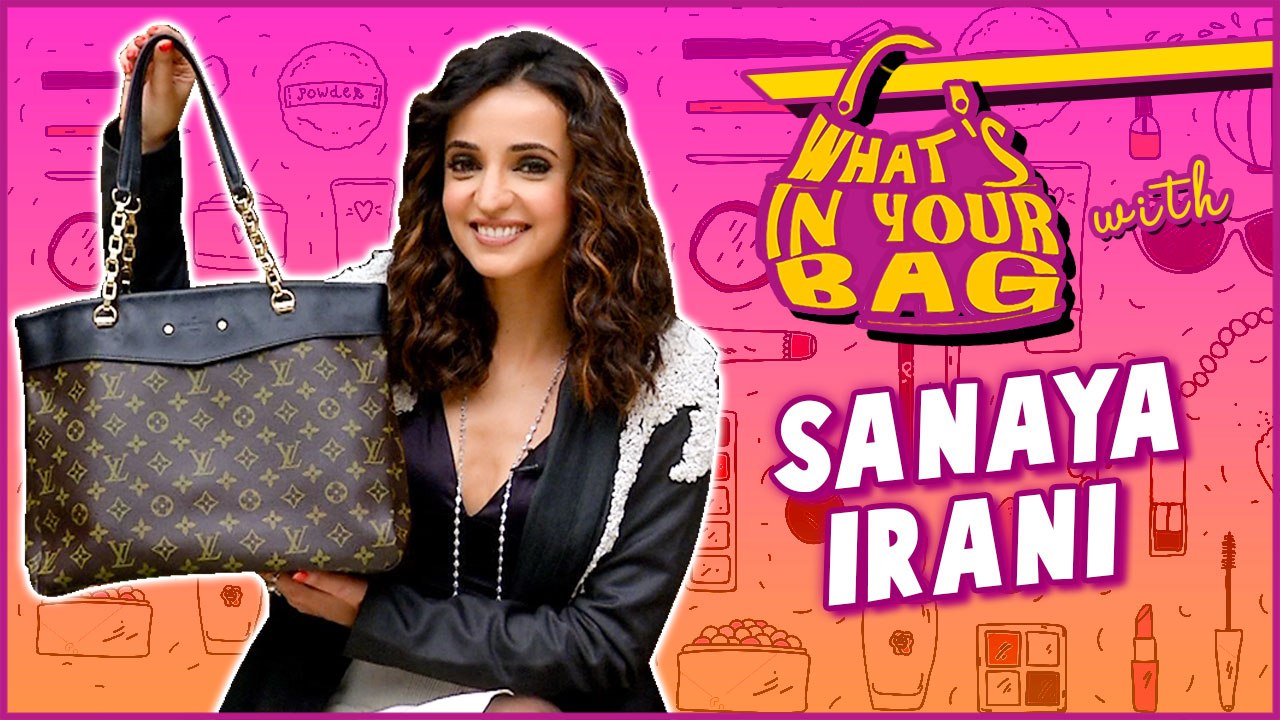 Sanaya Irani Hand Bag Secret Revealed | What's In Your Bag | TellyMasala