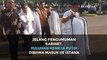 Jelang Pengumuman Kabinet Jokowi, Puluhan Kemeja Putih Dibawa Masuk ke Istana