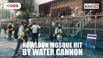 Hong Kong police hits mosque with water cannon during protests