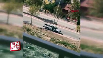 Konya'da kadına şiddet gösteren şahsa mahalleli saldırdı