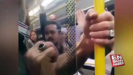 Otobüs tacizcisi yolculara yakalandı