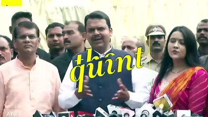 Télécharger la video: Maharashtra Elections 2019: CM Devendra Fadnavis Casts His Vote