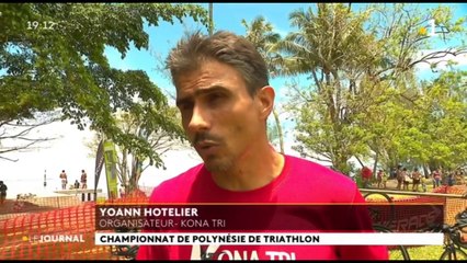 Triathlon de Polynésie record battu pour Benjamin Zorgnotti