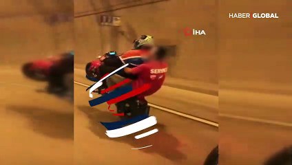 İstanbul'da tek teker terörü kamerada