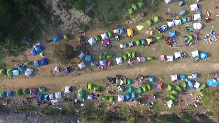 (TEKRAR) Sel bölgesine destek için kamp düzenlediler - DÜZCE
