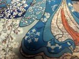 Japanese art ukiyoe 江戸風俗画　浮世絵　『弥生の夕櫻池の遠景』　玉蘭斎貞秀