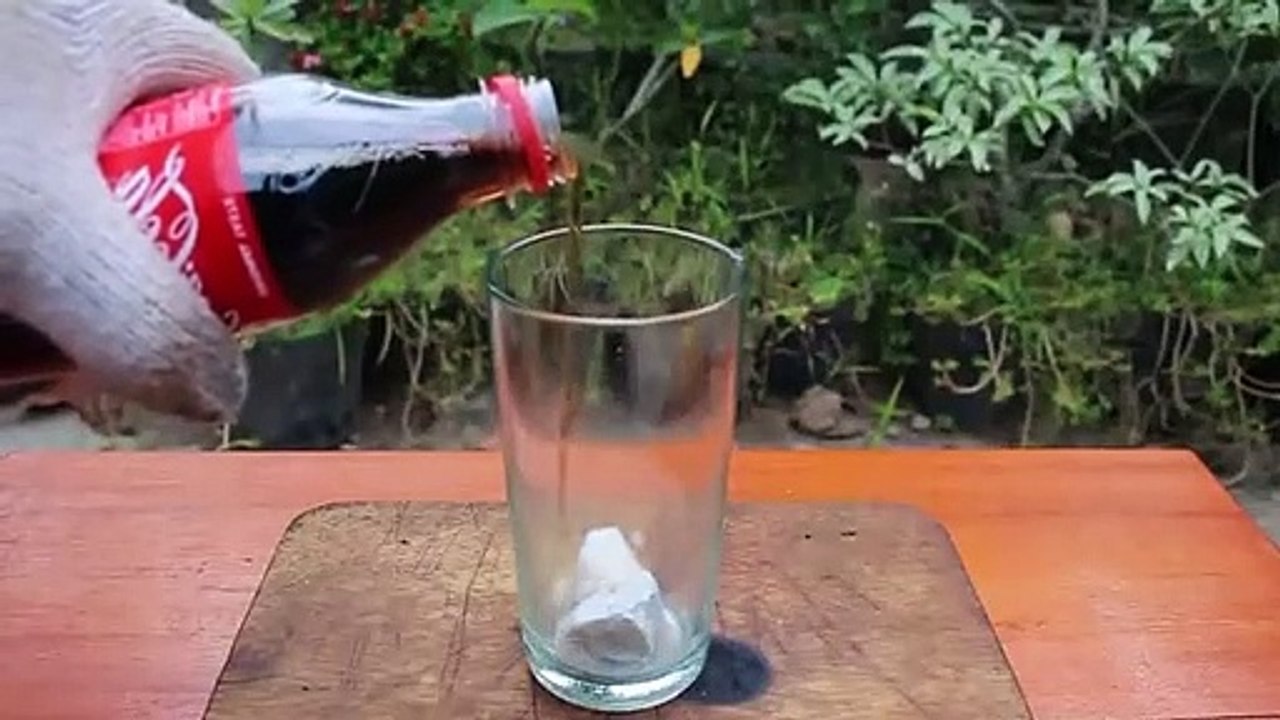 Flush Carbide With Soda Beverage, See What Happens!