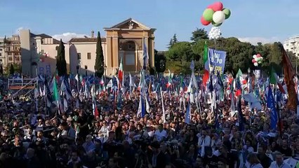 Roma -  In piazza San Giovanni il Popolo non ha dubbi ELEZIONI! (19.10.19)