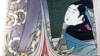 Japanese Art UKIYOE UTAMARO(1753-1806) Woodcut 24 sheets  No.5    24