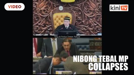 Nibong Tebal MP collapses mid-speech in Parliament