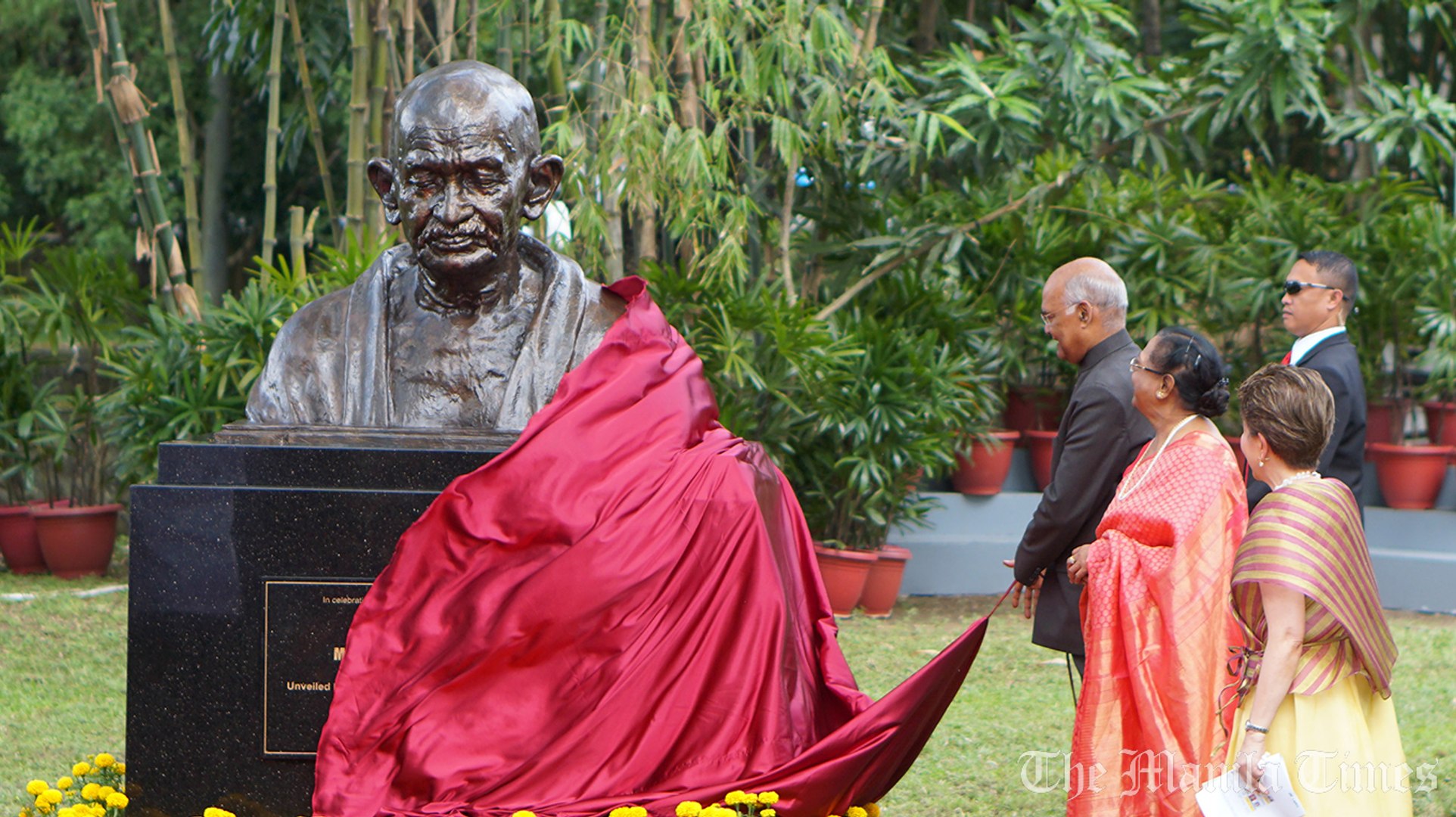 ⁣Gandhi at Miriam College