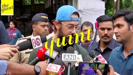 下载视频: Maharashtra Polls: Bollywood Actor Amir Khan Casts His Vote in Mumbai