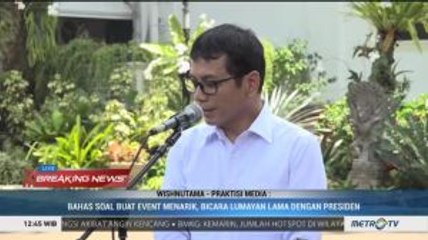 Wishnutama Diminta Jokowi Kembangkan Industri Kreatif