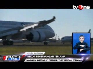 Qantas Uji Coba Penerbangan Terlama dari Sidney ke New York