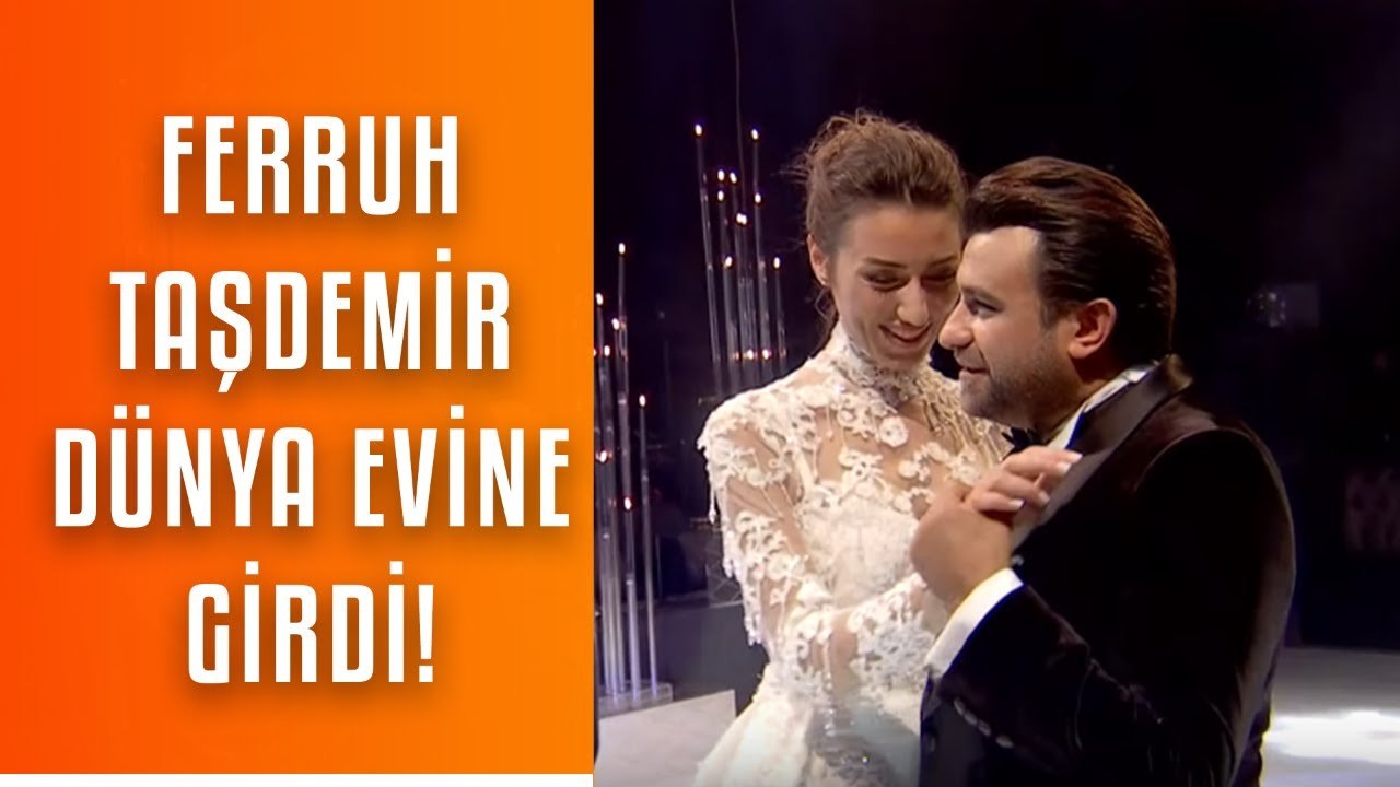 Ferruh Taşdemir ve Eftalya Kökbudak görkemli bir düğünle evlendi!