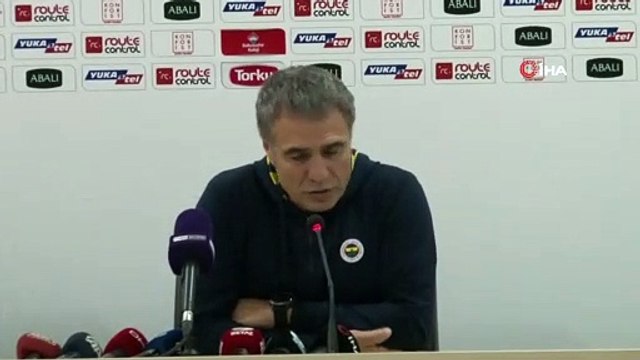 Ersun Yanal “Oyunun Kontrolüne Hakim Rahat Bir Oyun Oynadık”