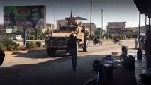 PKK/YPG yandaşları ABD askerini taşladı - VİDEO