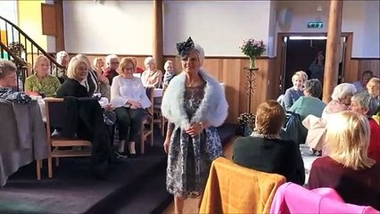 Slamannan Parish Church fashion show with Frox of Falkirk