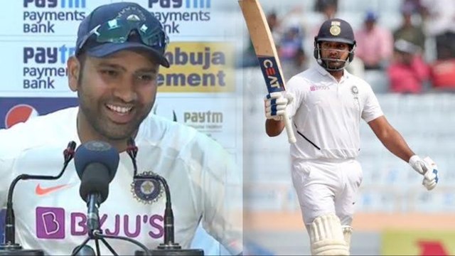 IND vs SA 3rd Test : Rohit Sharma Make Fun Of Journalist After Double Century || Oneindia Telugu