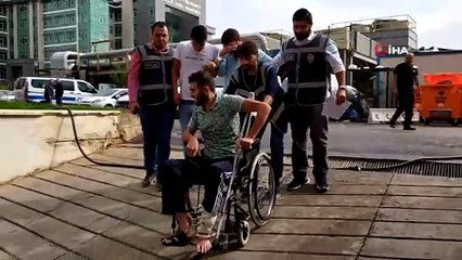 Çaldıkları aracı parçalamak üzereyken yakalanan 3 şahıs adliyeye sevk edildi