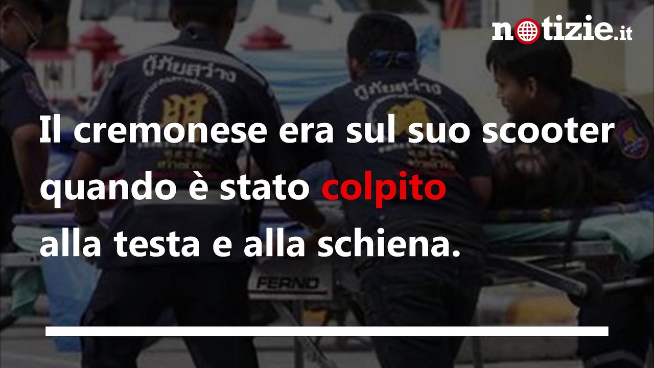 Chi è l'italiano ucciso in Thailandia, colpito alla schiena mentre era in scooter | Notizie.it