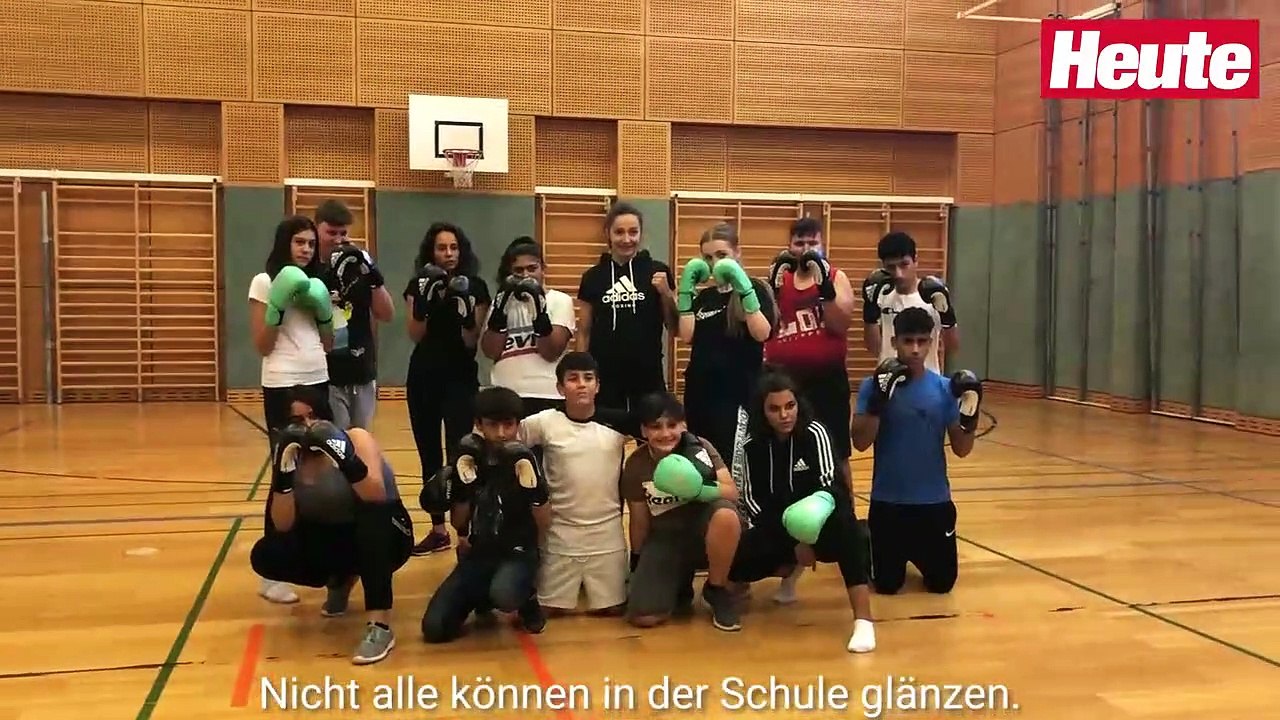 Staatsmeisterin boxt Schüler durch das Leben