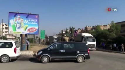 - Teröristler Kamışlı’dan çekilen ABD askeri konvoyunu taşladı