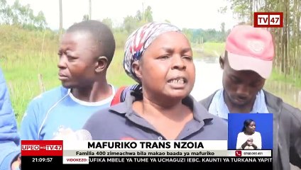 #UpeoWaTV47: families rendered homeless following heavy rains in Trans Nzoia.
