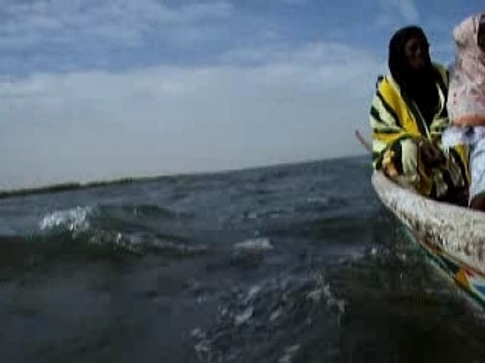 taxi pirogue sur le saloum