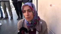 PKK, HDP önünde eylem yapan Ayşegül Biçer’i kızları üzerinden tehdit etti