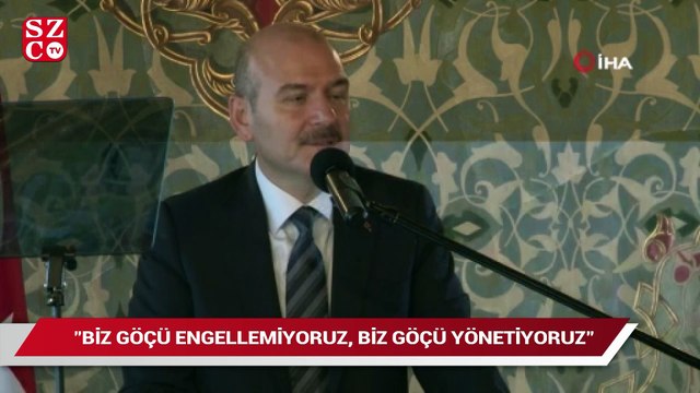 Bakan Soylu: Göç hadisesi dünyadaki yönsüzlüğün neticesidir