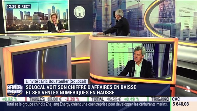 SoLocal voit son chiffre d'affaires en baisse et ses ventes numériques en hausse – 21/10
