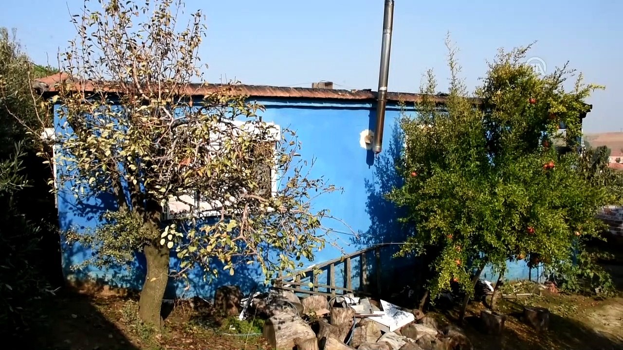 Cinayet şüphelisinin evinde yangın - MANİSA