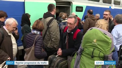 Grève SNCF : le trafic reprend progressivement