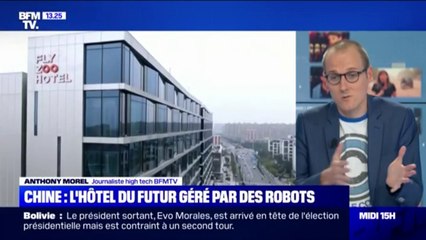 Voici l'hôtel du futur, entièrement géré par des robots