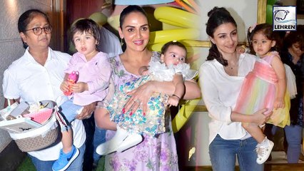Esha Deol's Daughter Radhya's Birthday Bash | Inaaya, Taimur, Laksshya